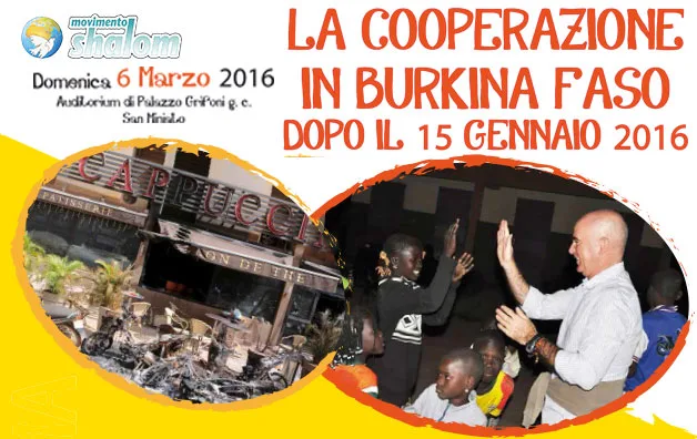 La cooperazione in Burkina Faso dopo il 15 gennaio 2016