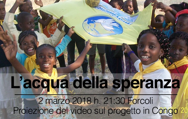 Proiezione del video sul progetto Shalom in Congo a Forcoli il 2 marzo