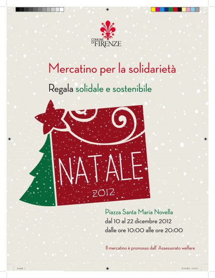 Firenze: la sezione di Shalom al mercatino per la solidarietà