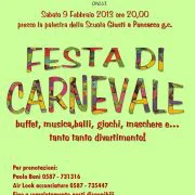 Ponsacco: festa di carnevale