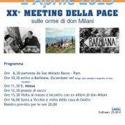 Barbiana: XX Meeting della Pace