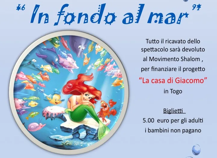 San Miniato: musical "In Fondo al mar"
