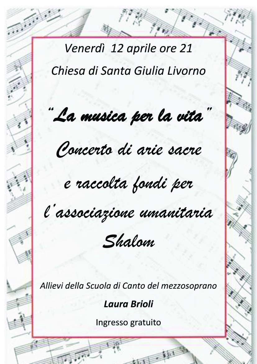 Livorno: la musica per la vita