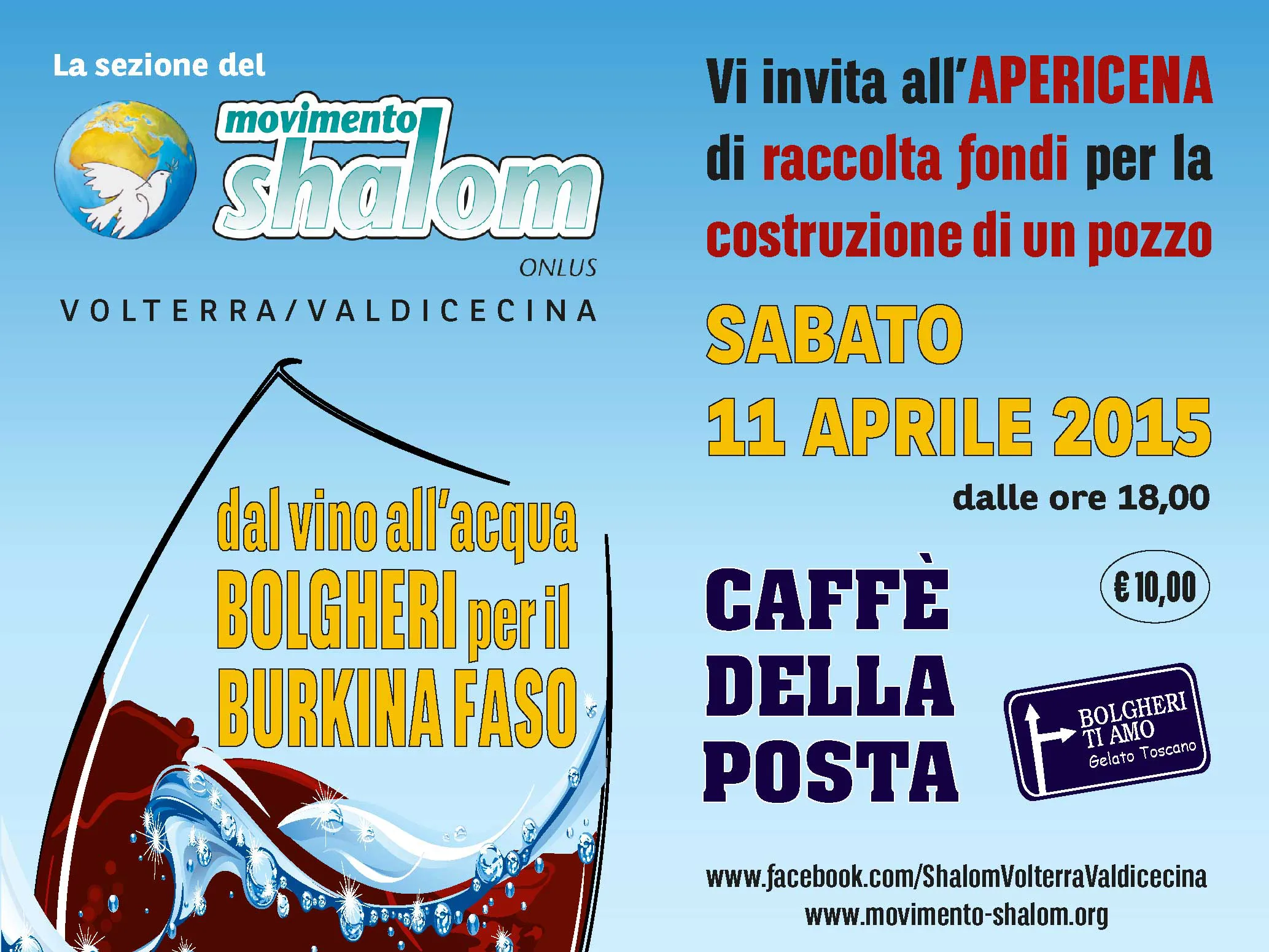 Apericena Shalom a Bolgheri