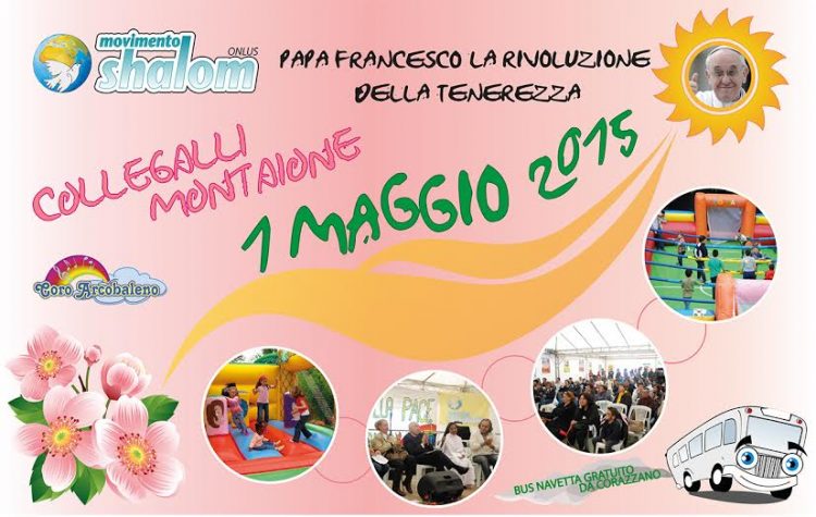 XL Festa della Pace a Collegalli "Papa Francesco: la rivoluzione della tenerezza"