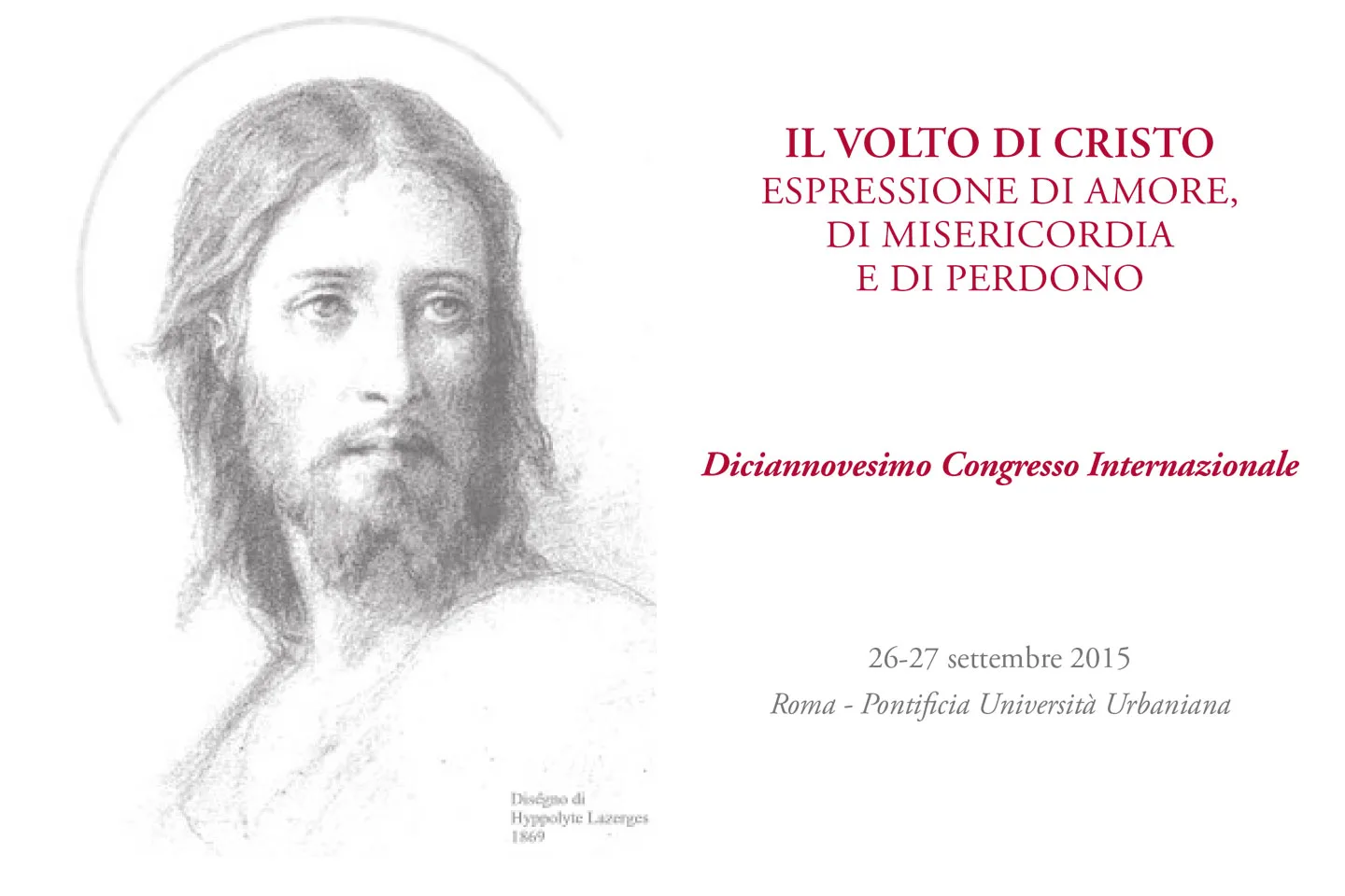 Congresso sul Volto di Cristo 26-27 settembre 2015