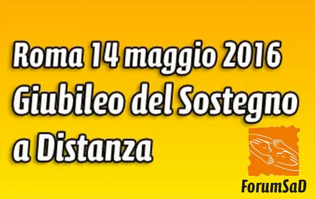 Giubileo del sostegno a distanza