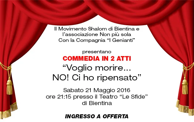 Teatro a Bientina il 21/05