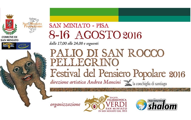 Palio di San Rocco Pellegrino – Festival del Pensiero Popolare 2016