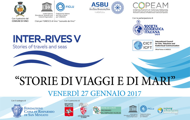 Copeam: a Vinci la premiazione del miglior documentario della 5° edizione di “inter-rives”: “storie di viaggi e di mari”