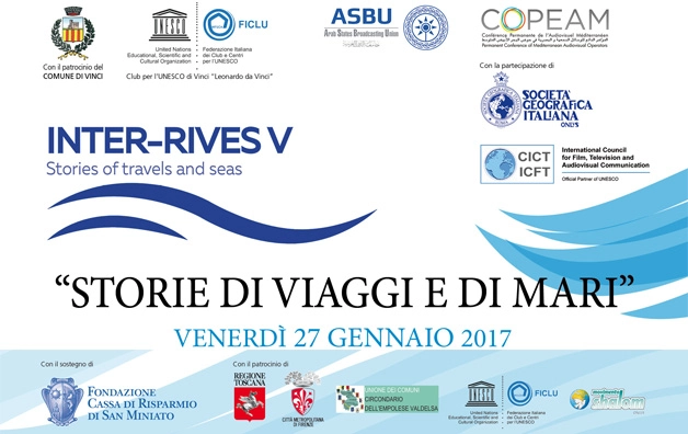 Copeam: a Vinci la premiazione del miglior documentario della 5° edizione di “inter-rives”: “storie di viaggi e di mari”