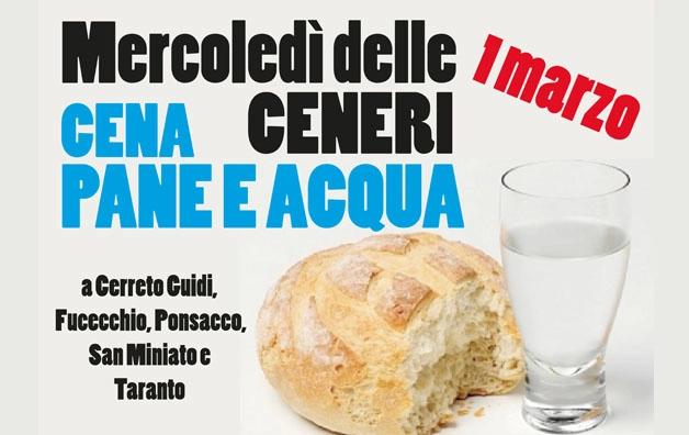 Cena a Pane e Acqua