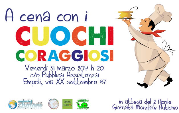 A cena con i cuochi coraggiosi