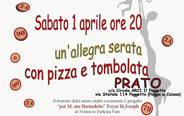 Pizza e Tombola a Poggio a Caiano