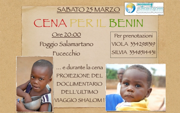 Cena per il Benin