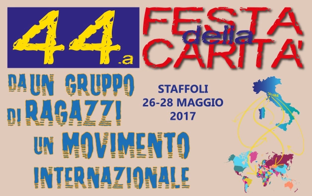 44° Festa della Carità a Staffoli 26-27-28 maggio