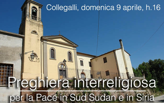 Preghiera interreligiosa per la pace in Sud Sudan e in Siria