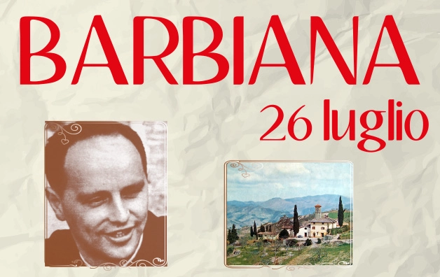 Barbiana 26 luglio