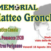 V Memorial Matteo Gronchi – 18 Agosto 2017