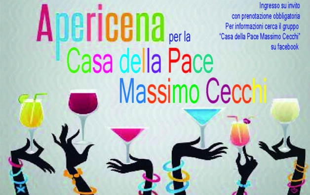 Apericena per la Casa della Pace Massimo Cecchio in Uganda