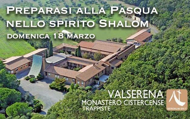 Ritiro spirituale per prepararsi alla Pasqua nello spirito Shalom