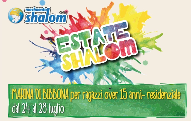 Estate Shalom a Marina di Bibbona per i giovani over 15