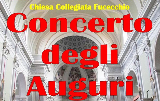 Concerto degli auguri il 22 dicembre a Fucecchio