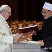 Il documento firmato ad Abu Dahbi da Papa Francesco e dal Gran Iman al-Tayyib e' la vera Santa Alleanza contro ogni guerra santa