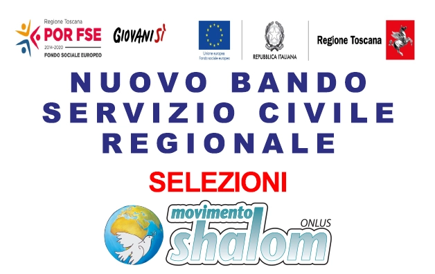 SELEZIONI SERVIZIO CIVILE REGIONALE