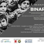 Mostra BINARIO 21 dal 22 al 31 gennaio in occasione del GIORNO DELLA MEMORIA