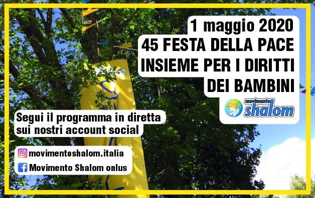 45 Festa della Pace – 1 maggio on line