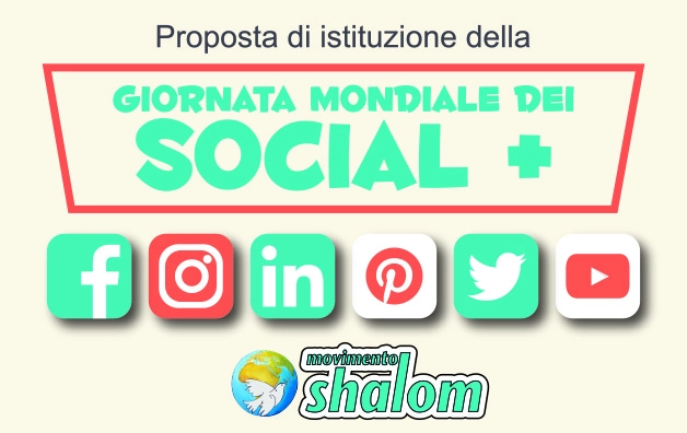 Shalom propone la Giornata mondiale dei SOCIAL. Quelli positivi col segno +