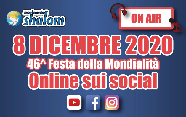 46° Festa della Mondialità on line!