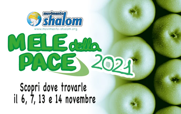 Tornano le mele della Pace 2021