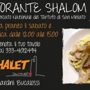 Shalom alla Mostra Mercato del Tartufo a San Miniato