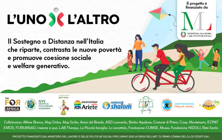 Il sostegno a Distanza nell’Italia che riparte contrasta le nuove povertà e promuove coesione sociale e welfare generativo