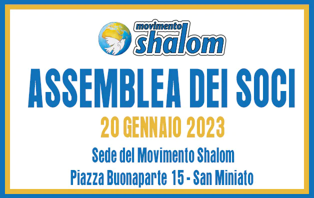 Convocazione assemblea dei soci 20-01-2023