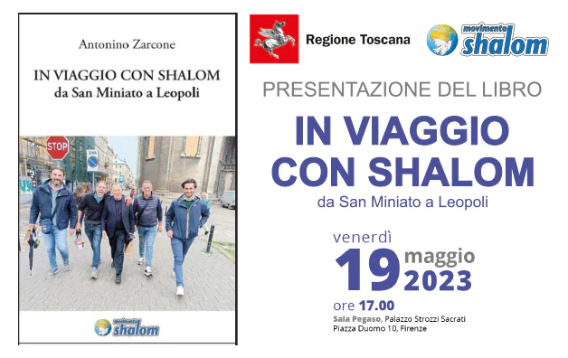 Presentazione del libro “In viaggio con Shalom. Da San Miniato a Leopoli” a Firenze il 19/05