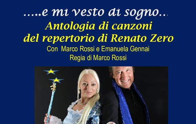 E mi vesto di sogno – Antologia di canzoni di Renato Zero a San Miniato il 06/07