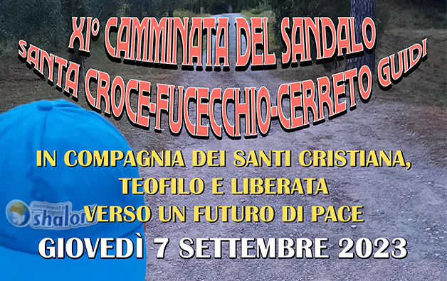 XI Camminata del sandalo – 7 settembre