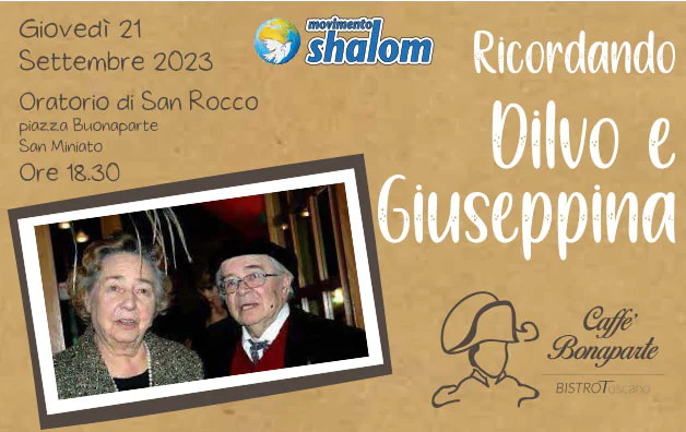 Ricordando Dilvo e Giuseppina – 21/09 a San Miniato