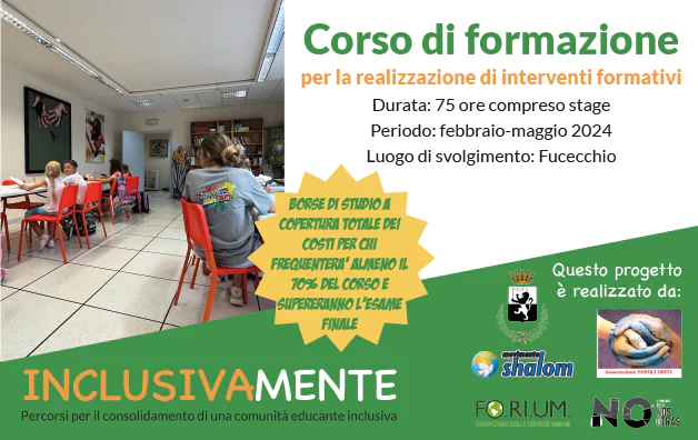 Corso di formazione – realizzazione di interventi formativi