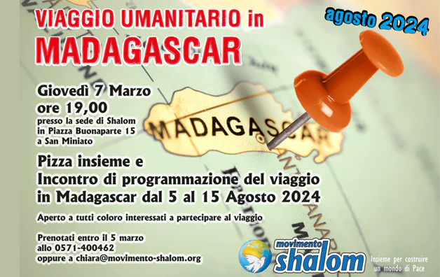 Presentazione del viaggio in Madagascar – 07/03 San Miniato