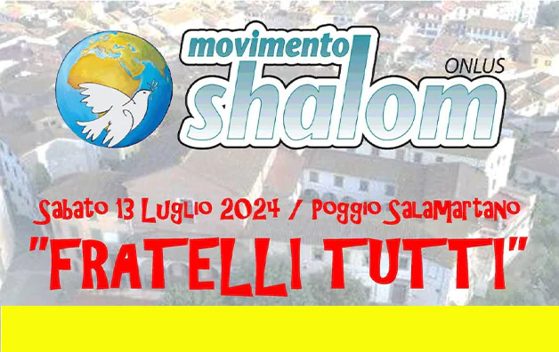 “Fratelli tutti” – Cena di beneficienza a Fucecchio il 13/07