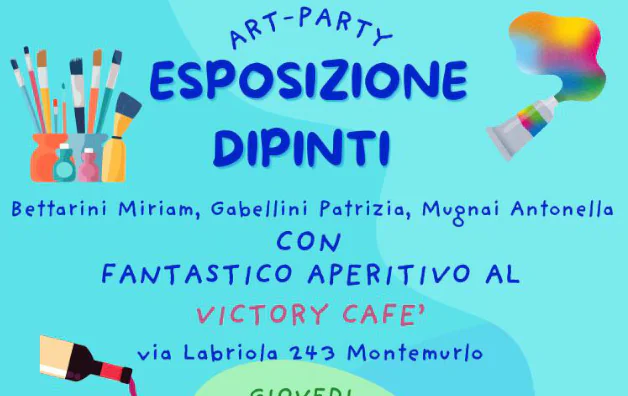 Esposizione di dipinti – Prato 24/10