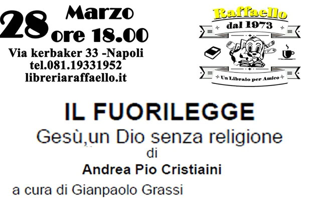 Presentazione del libro “Il fuorilegge” a Napoli il 28/03/2025