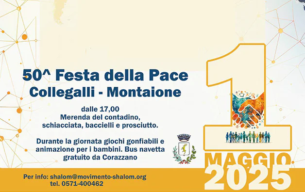 50° Festa della Pace a COllegalli – 01/05