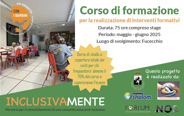 Corso di formazione – realizzazione di interventi formativi 2025