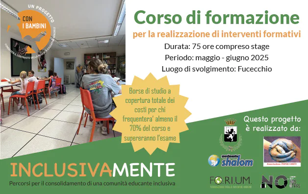 Corso di formazione – realizzazione di interventi formativi 2025